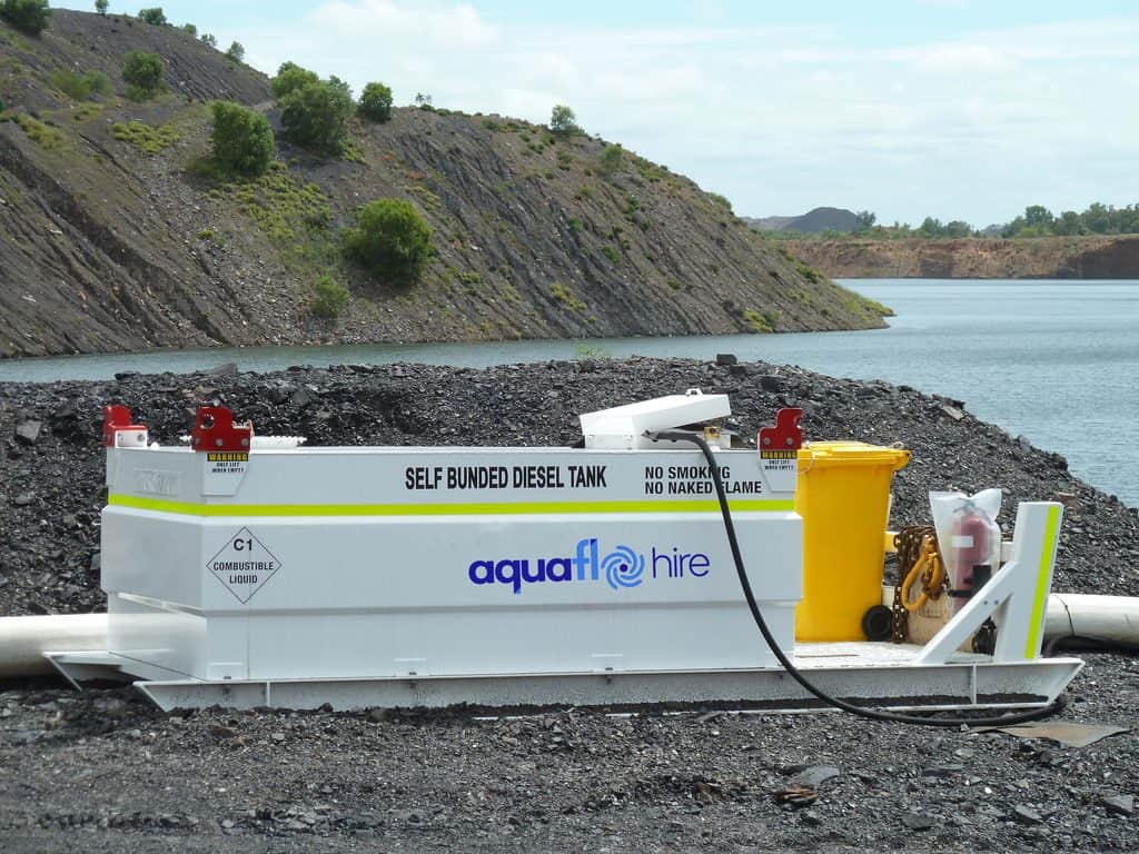 Aquaflo Hire self bunded fuel cell