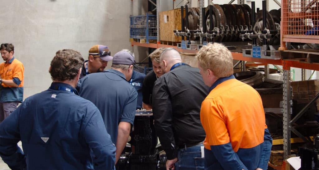 Guest's fascinated by Truflo Pumps' innovation
